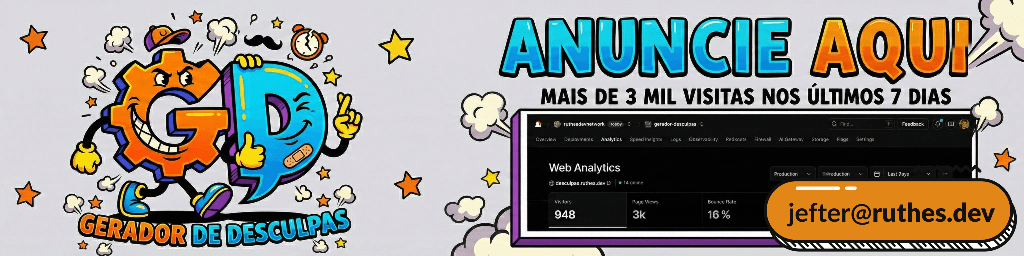 Anuncie aqui - Mais de 3 mil visitas nos últimos 7 dias